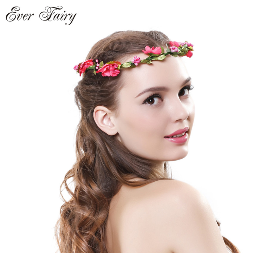 Flower Crown Fashionable Headband Flower Crown Fashionable Headband