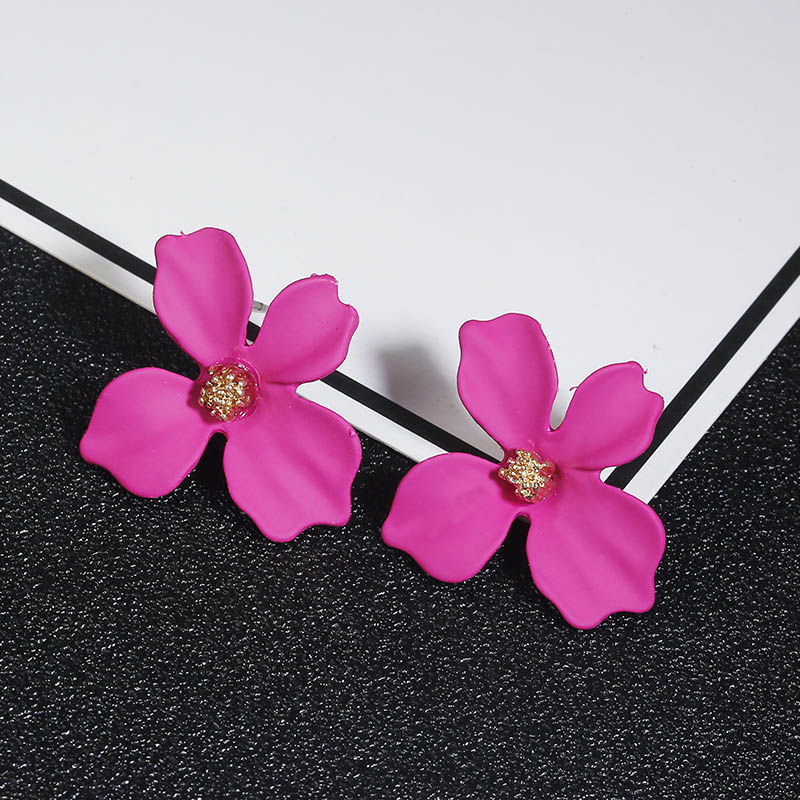 Flower Earrings Ladies Accessory Flower Earrings Ladies Accessory