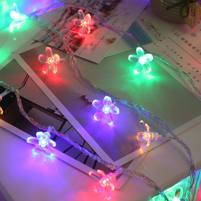 Flower Fairy Lights Cherry Blossom Decoration Flower Fairy Lights Cherry Blossom Decoration