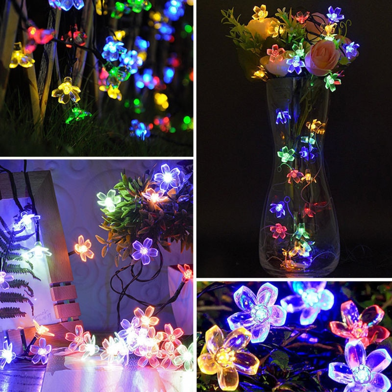 Flower Fairy Lights Cherry Blossom Decoration Flower Fairy Lights Cherry Blossom Decoration