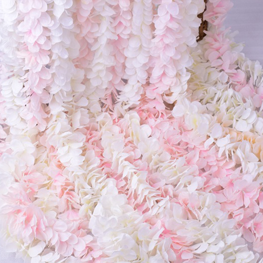 Flower Garland Decorative Silk Flowers Flower Garland Decorative Silk Flowers