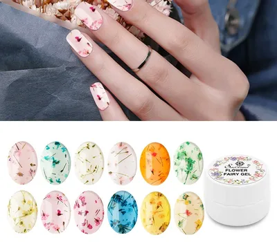 Flower Gel Nail Art 3D UV Polish