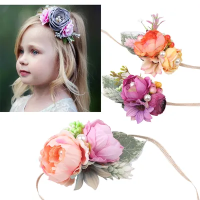 Flower Hair Band Kids Cute Headband Flower Hair Band Kids Cute Headband