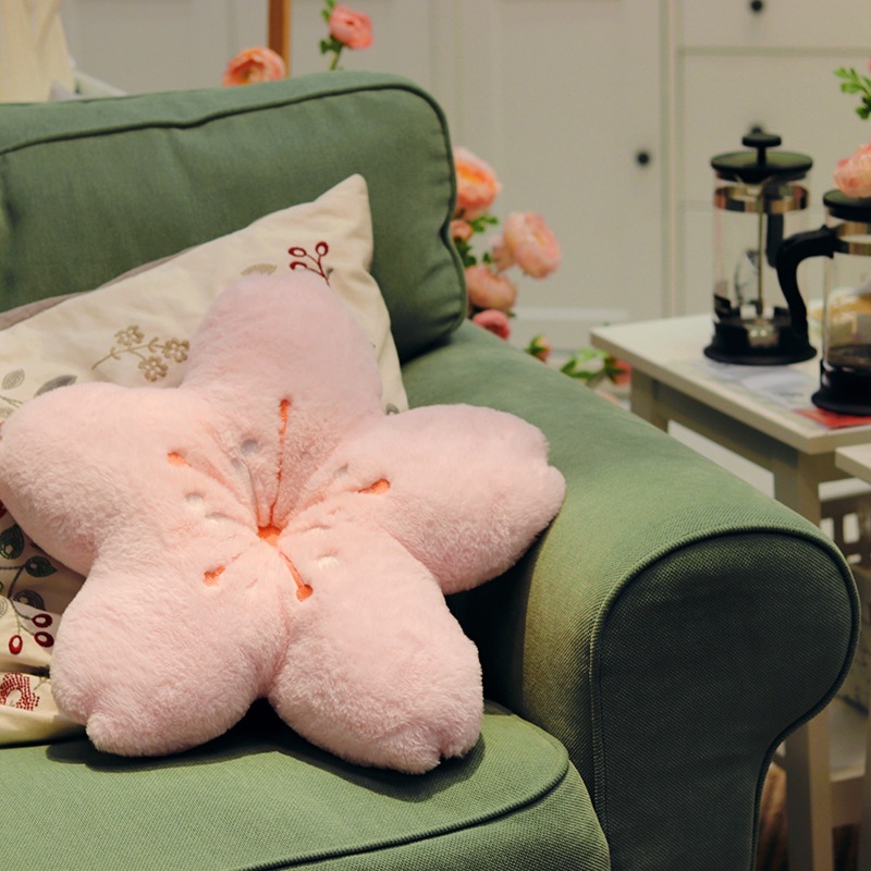 Flower Plush Cherry Blossom Pillow Flower Plush Cherry Blossom Pillow