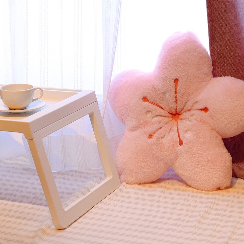 Flower Plush Cherry Blossom Pillow Flower Plush Cherry Blossom Pillow