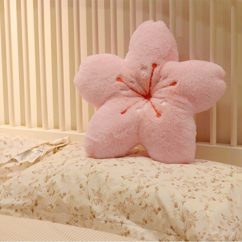 Flower Plush Cherry Blossom Pillow Flower Plush Cherry Blossom Pillow
