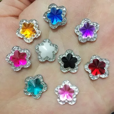 Flower Rhinestones Decorative Bling (40pcs) Flower Rhinestones Decorative Bling (40pcs)