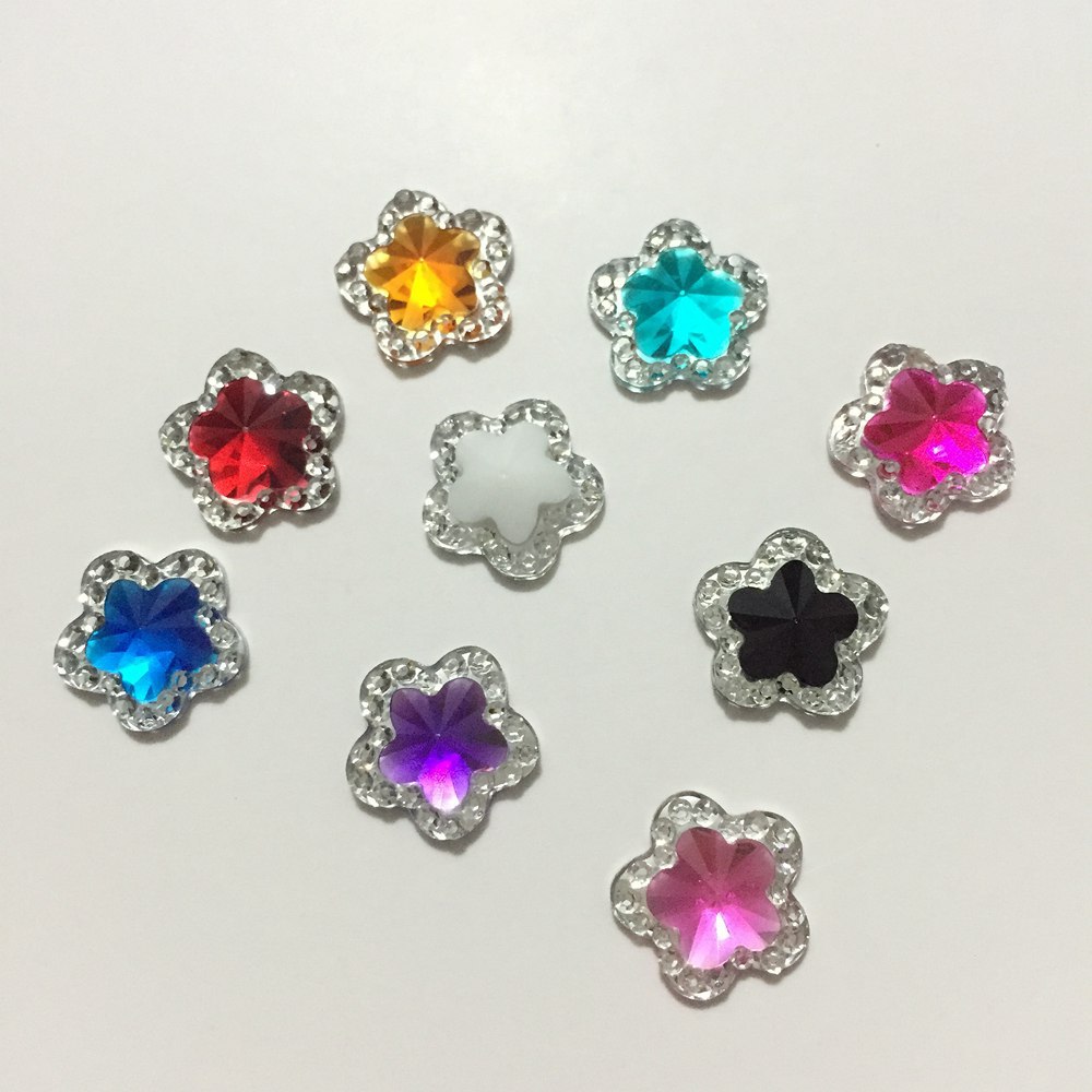 Flower Rhinestones Decorative Bling (40pcs) Flower Rhinestones Decorative Bling (40pcs)