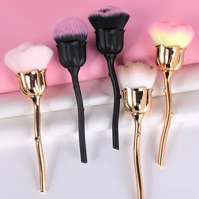 Flower Shaped Rose Makeup Brush Flower Shaped Rose Makeup Brush