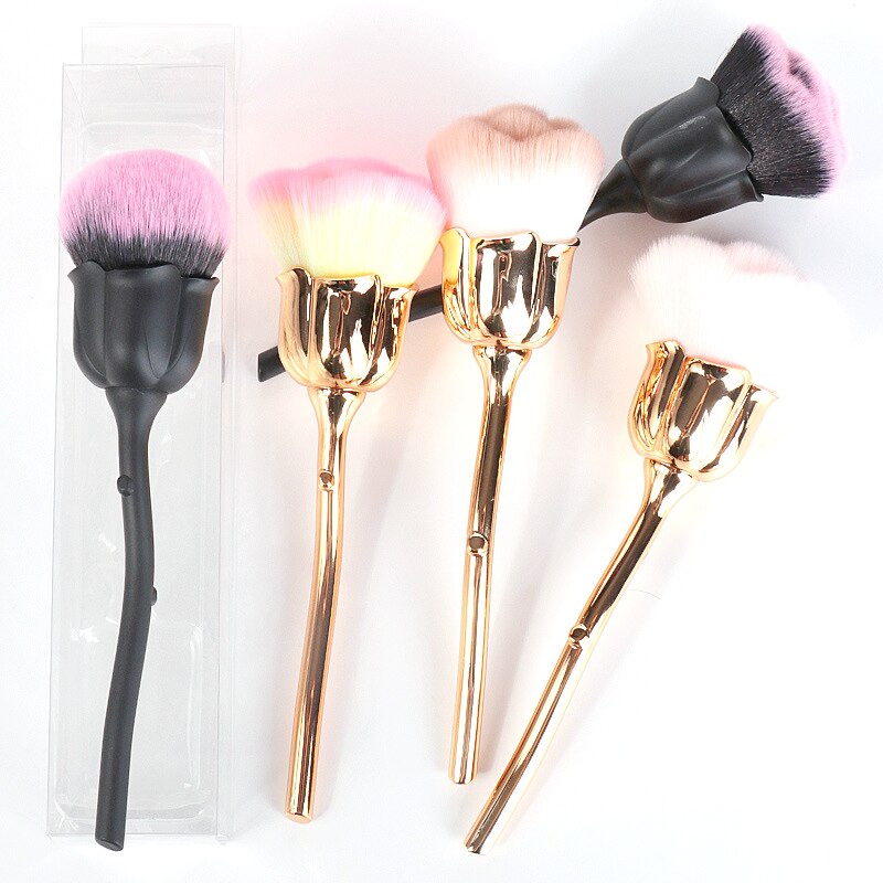 Flower Shaped Rose Makeup Brush Flower Shaped Rose Makeup Brush