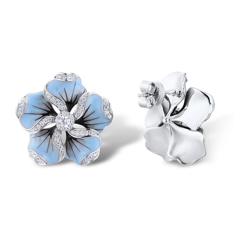 Flower Stud Earrings Fashion Accessory Flower Stud Earrings Fashion Accessory