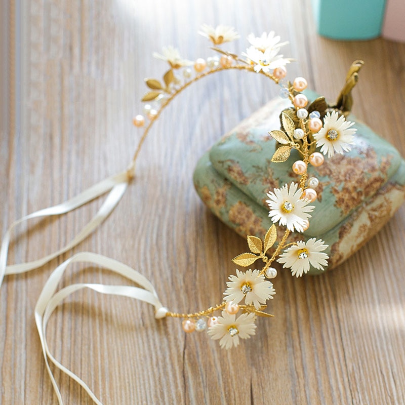 Flower Tiara Headband Hair Accessories Flower Tiara Headband Hair Accessories