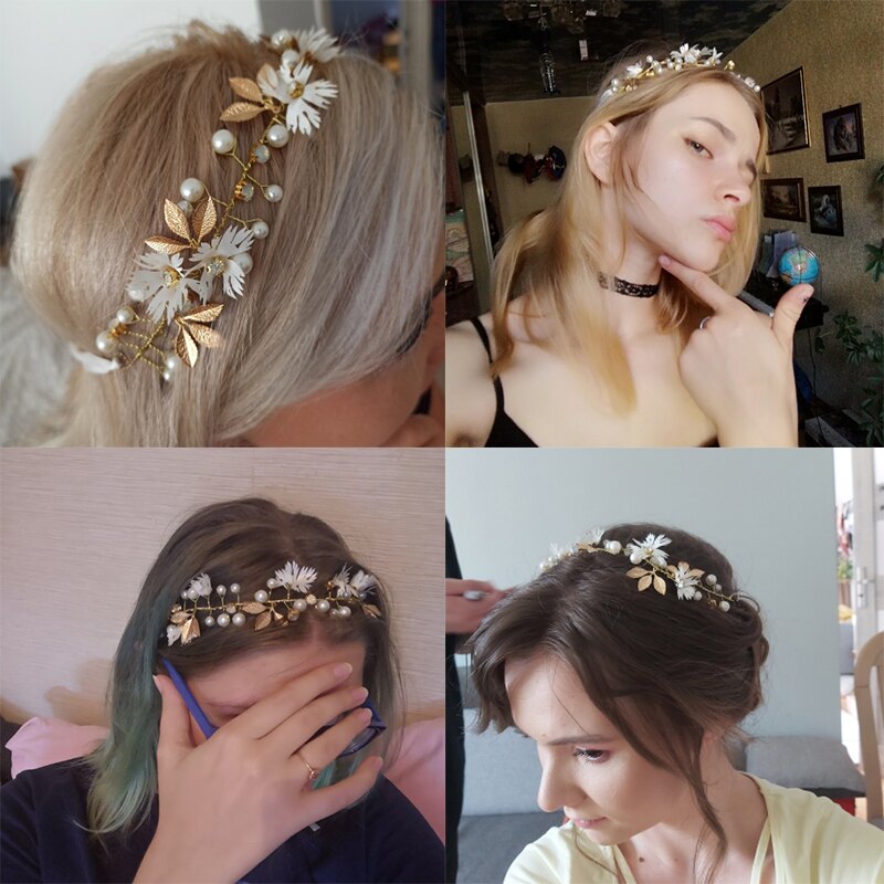 Flower Tiara Headband Hair Accessories Flower Tiara Headband Hair Accessories