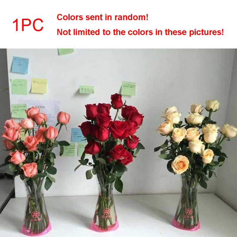 Flower Vases Foldable Plastic Vase (3Pcs)
