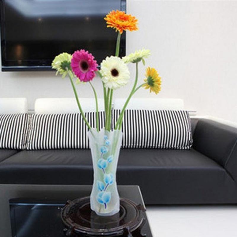 Flower Vases Foldable Plastic Vase (3Pcs)