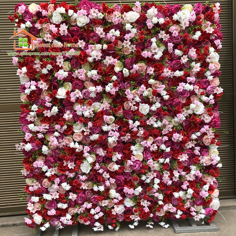 Flower Wall Backdrop Event Decoration Flower Wall Backdrop Event Decoration