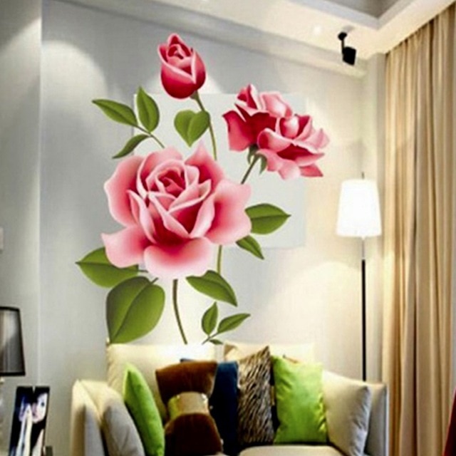 Flower Wall Sticker Artistic Style Flower Wall Sticker Artistic Style