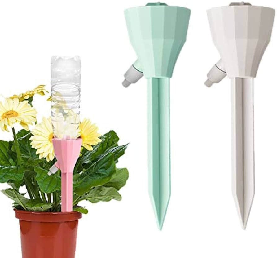 Flower Watering Device Dripper Automatic Watering Adjustable Flow Rate Watering Flower Irrigator Water Seepage Device