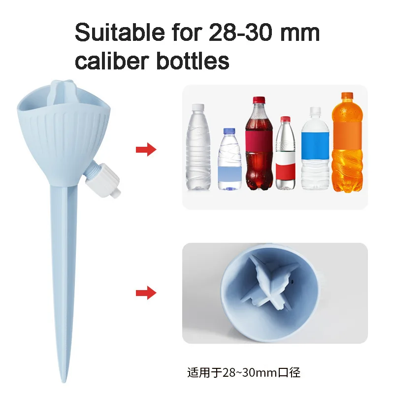 Flower Watering Device Dripper Automatic Watering Adjustable Flow Rate Watering Flower Irrigator Water Seepage Device