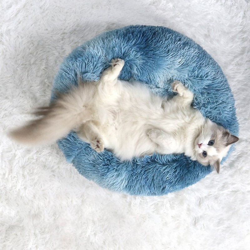 Fluffy and Soft Cat Bed Cushion