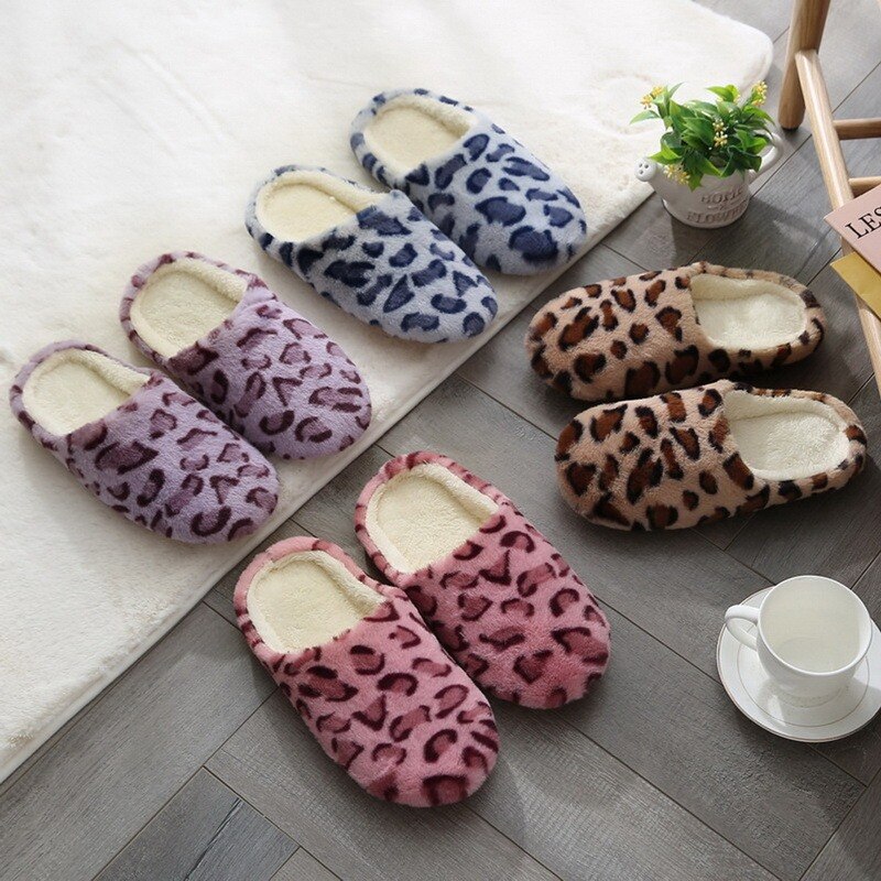 Fluffy Bedroom Slippers Winter Feet Warmer