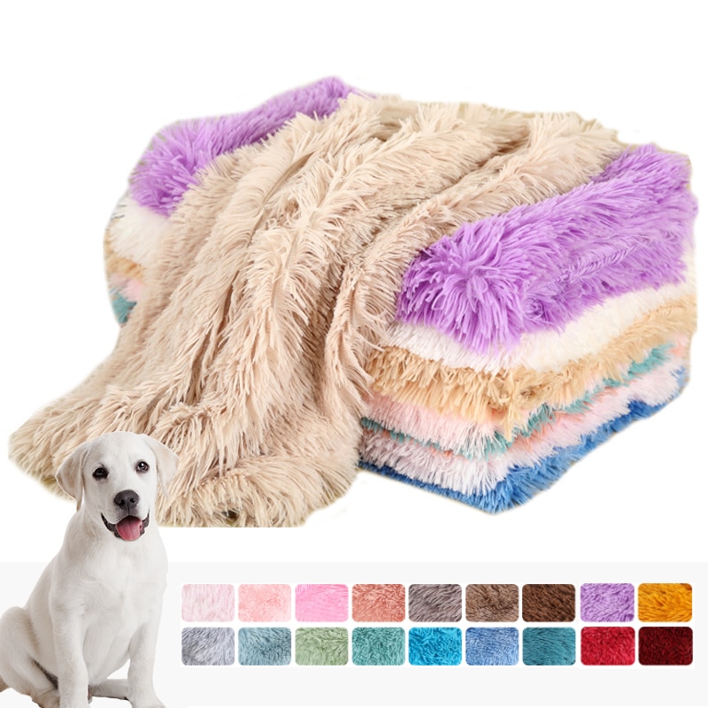 Fluffy Dog Blanket Soft Plush Covering Fluffy Dog Blanket Soft Plush Covering