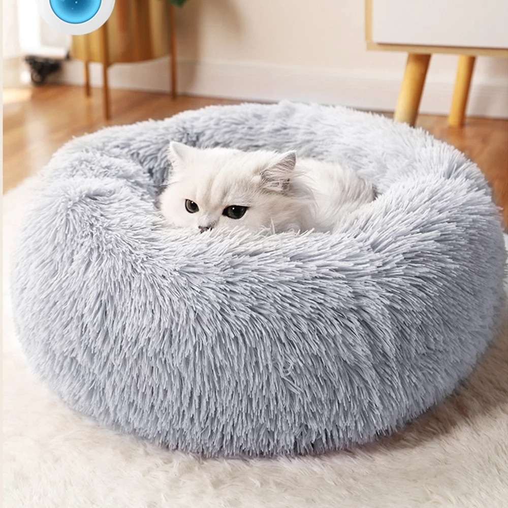 Fluffy Dog Cushion Bed