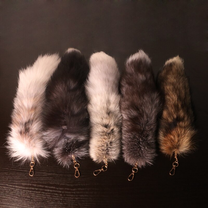 Fluffy Fur Fox Tail Keychain Fluffy Fur Fox Tail Keychain