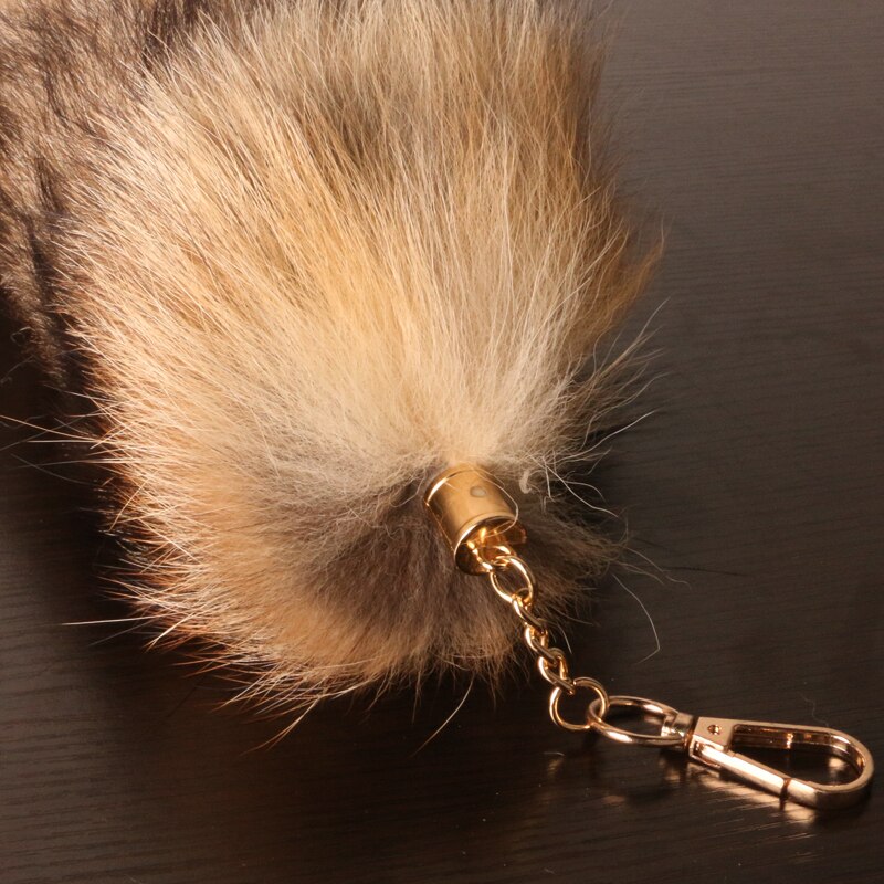 Fluffy Fur Fox Tail Keychain Fluffy Fur Fox Tail Keychain