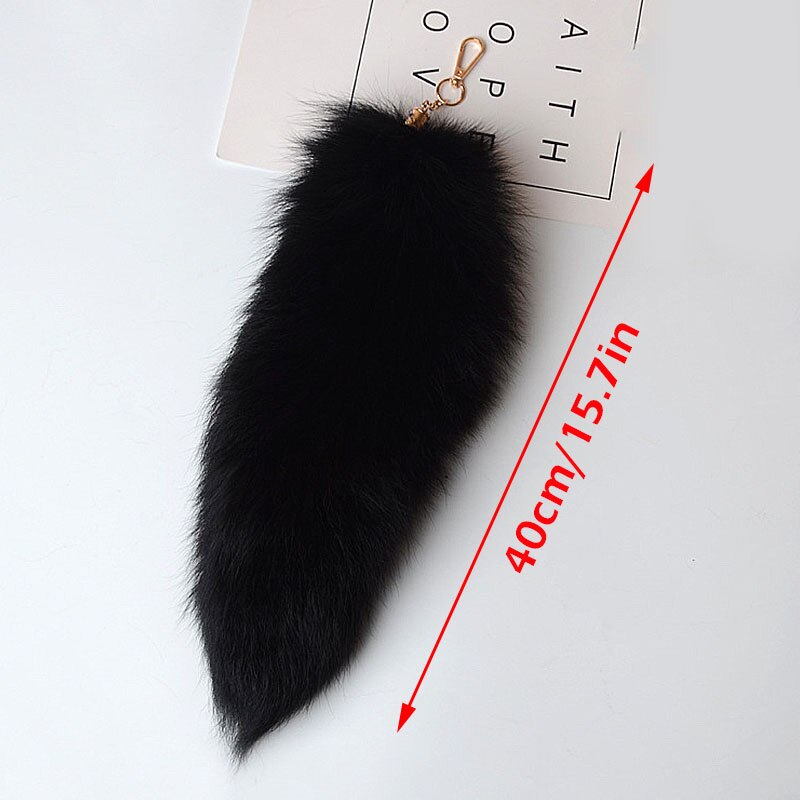 Fluffy Fur Fox Tail Keychain Fluffy Fur Fox Tail Keychain
