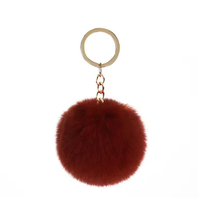 Fluffy Keychain Soft Bag Accessory Ball Fluffy Keychain Soft Bag Accessory Ball