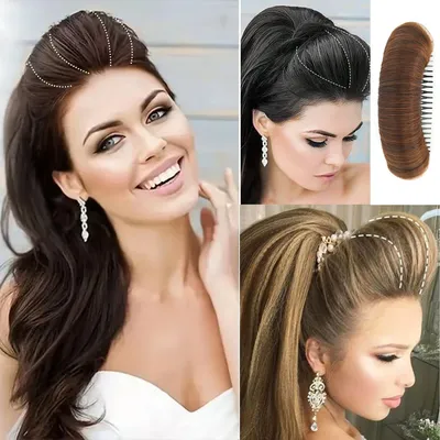 Fluffy Princess Styling Increased Hair Pad Invisible Fluffy Volume Lift Hair Clip Hair Bun For Women Hair Accessories Fluffy Princess Styling Increased Hair Pad Invisible Fluffy Volume Lift Hair Clip Hair Bun For Women Hair Accessories