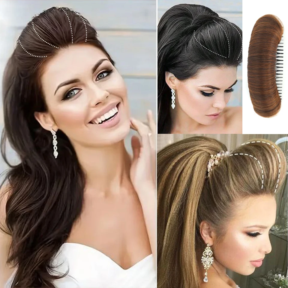Fluffy Princess Styling Increased Hair Pad Invisible Fluffy Volume Lift Hair Clip Hair Bun For Women Hair Accessories Fluffy Princess Styling Increased Hair Pad Invisible Fluffy Volume Lift Hair Clip Hair Bun For Women Hair Accessories