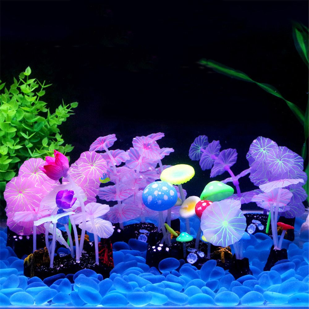 Fluorescent Mushroom Aquarium Decor (9 stems) Fluorescent Mushroom Aquarium Decor (9 stems)