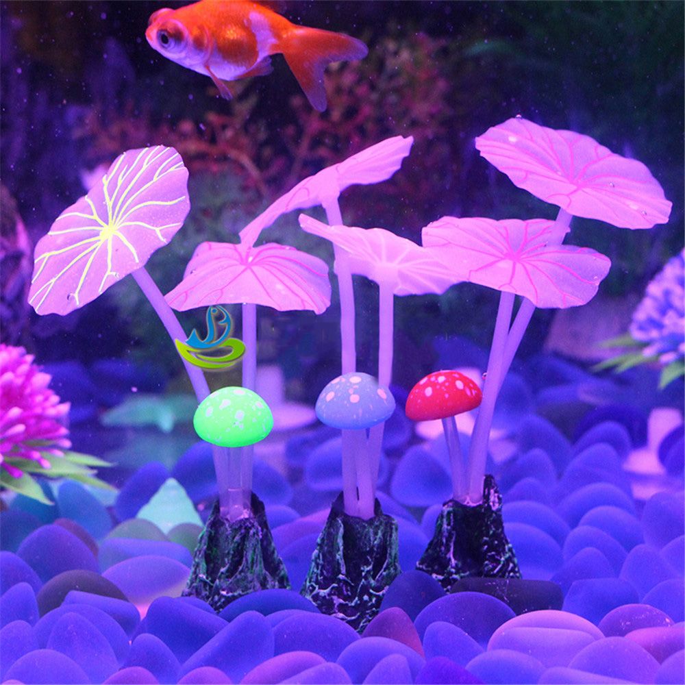Fluorescent Mushroom Aquarium Decor (9 stems) Fluorescent Mushroom Aquarium Decor (9 stems)