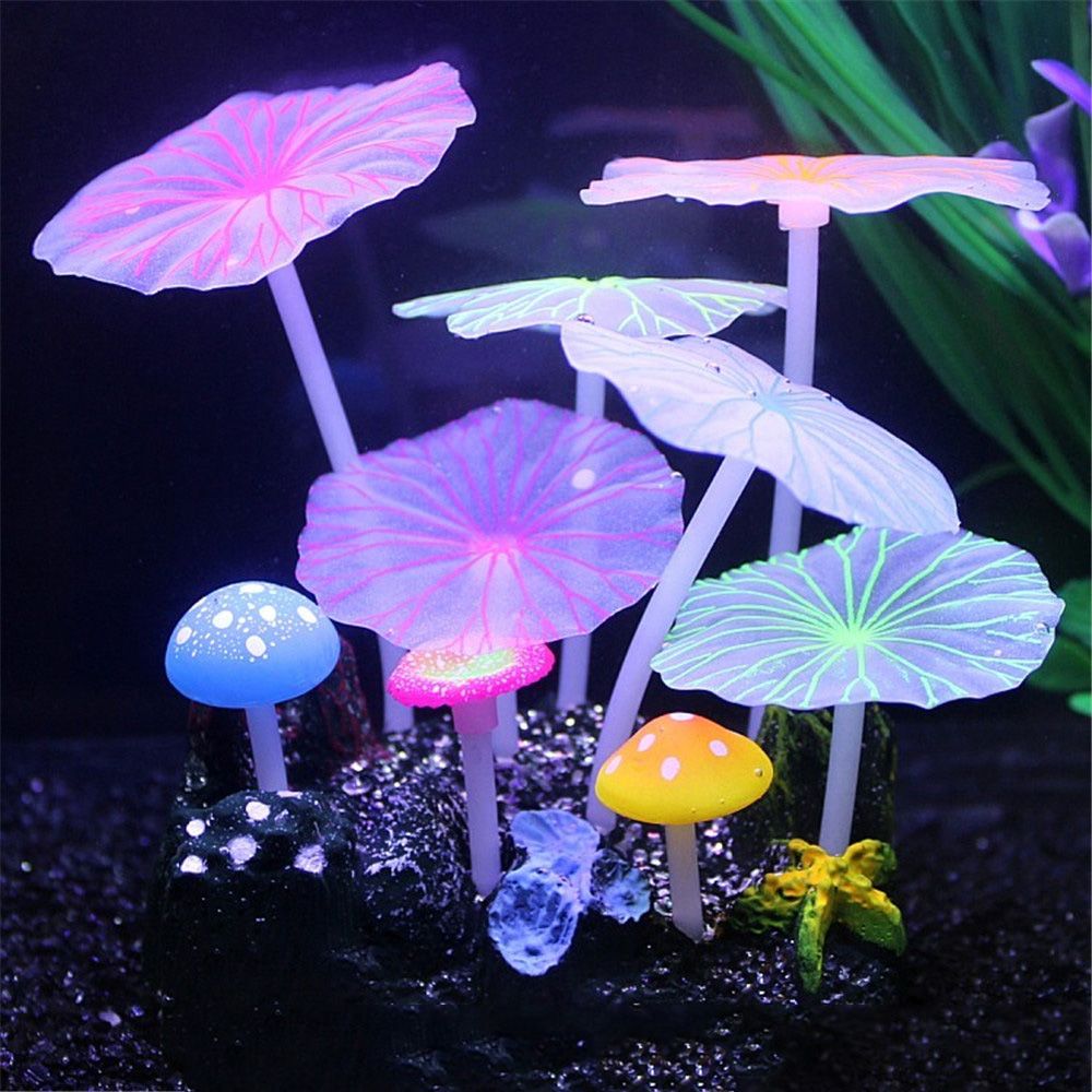 Fluorescent Mushroom Aquarium Decor (9 stems) Fluorescent Mushroom Aquarium Decor (9 stems)