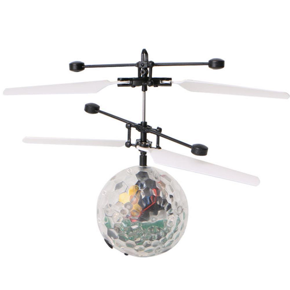 Flying Disco Ball LED Light with Propeller Flying Disco Ball LED Light with Propeller