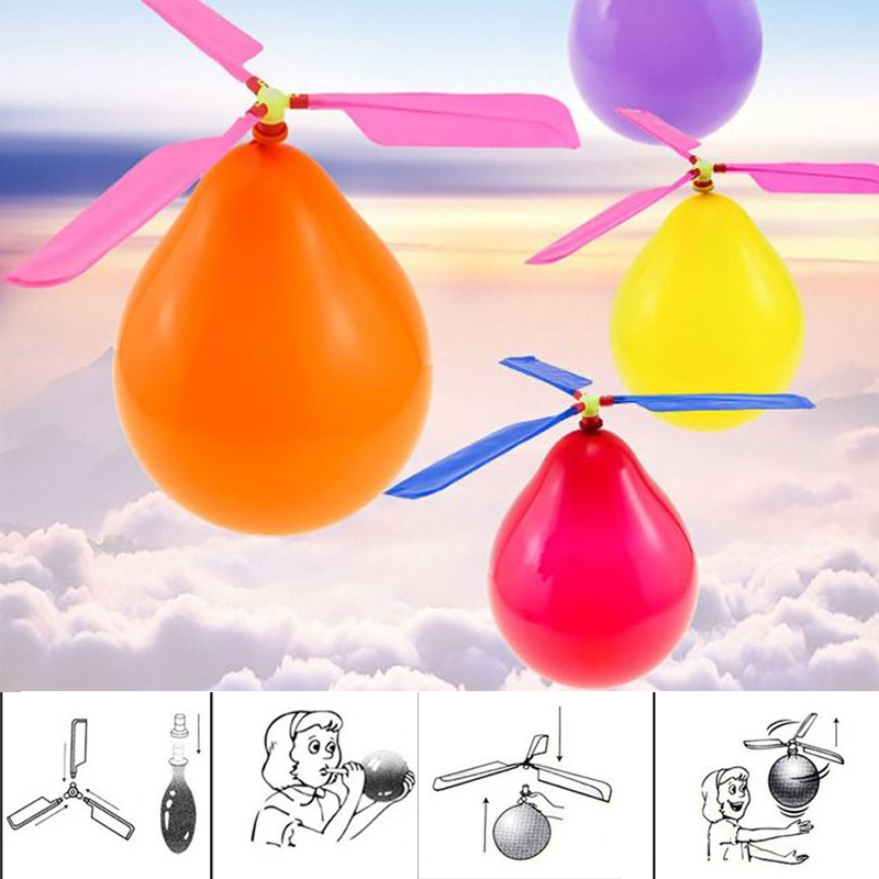 Flying Helicopter Balloon Toy Flying Helicopter Balloon Toy