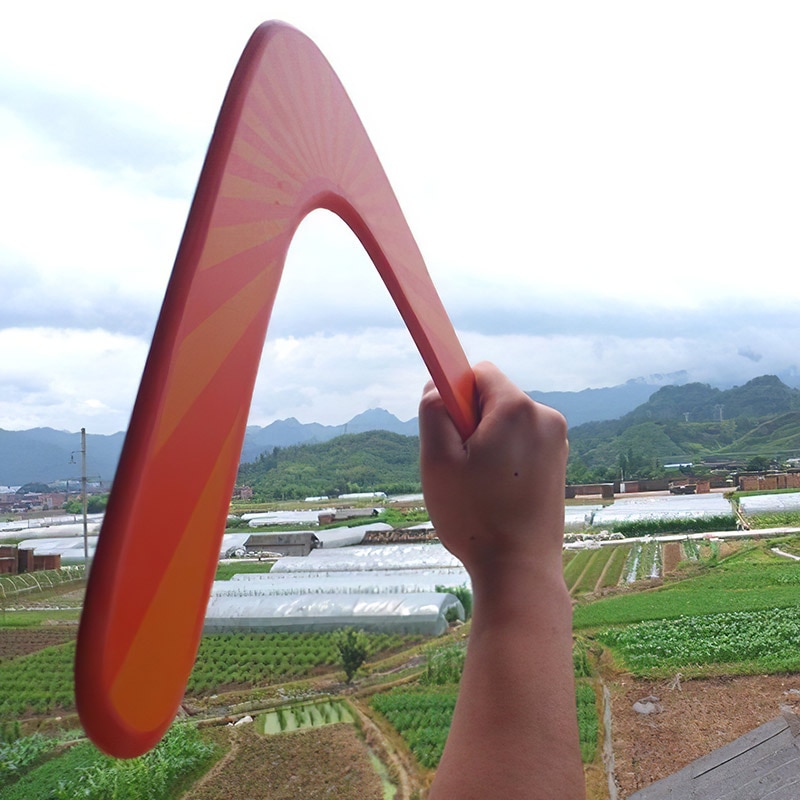 Flying Wooden Boomerang