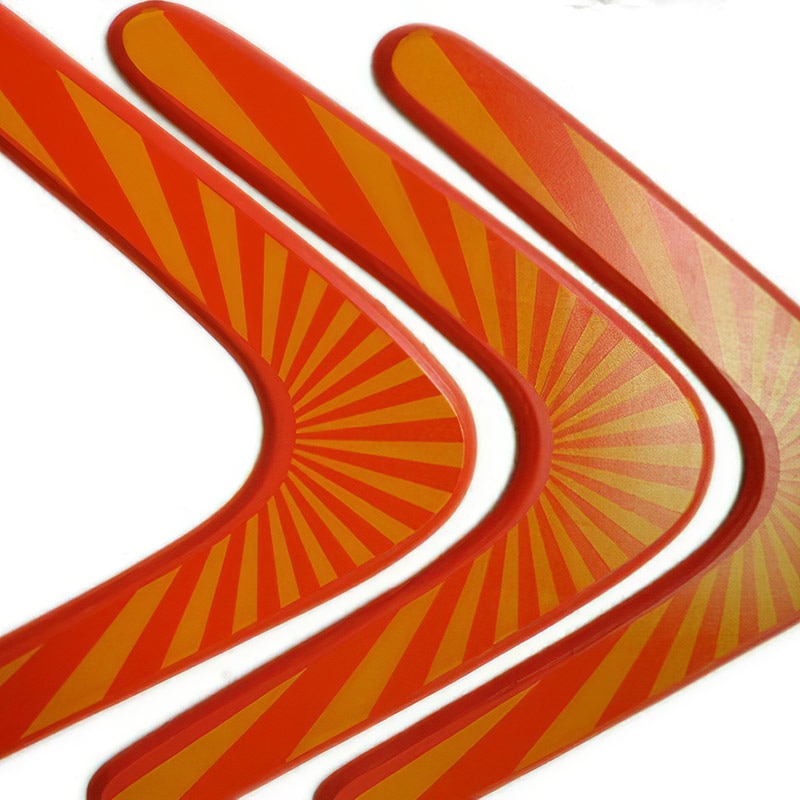 Flying Wooden Boomerang