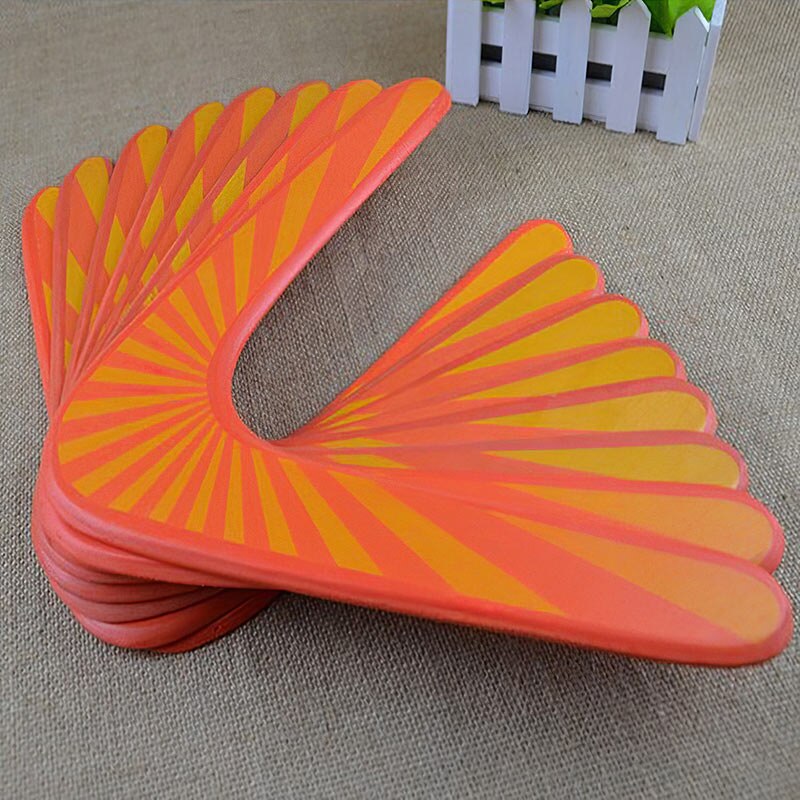 Flying Wooden Boomerang