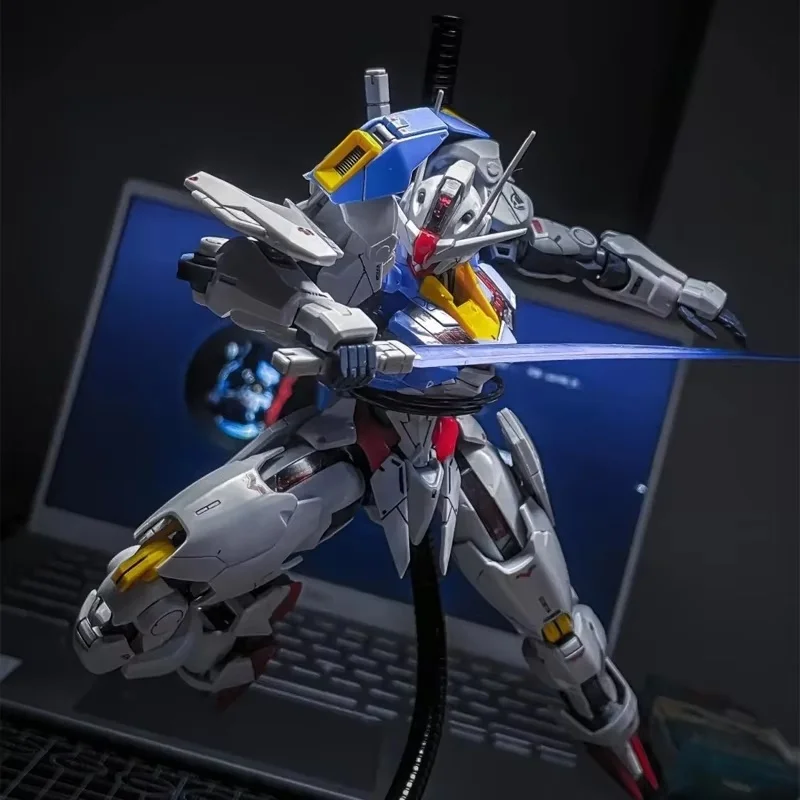 FM 1/100 Witch from Mercury Aerial Mecha Model Kit Action Figure Doll for Kids with Water Sticker And Display Bracket