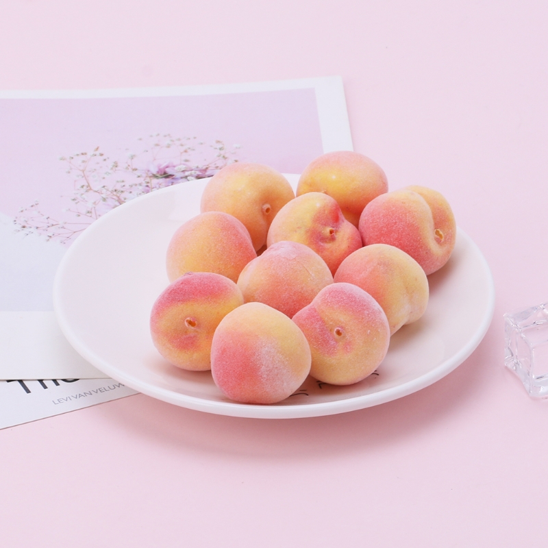 Foam Artificial Peaches (20pcs) Foam Artificial Peaches (20pcs)