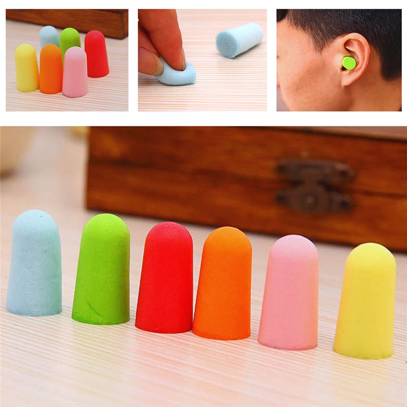 Foam Earplugs Noise Reduction (10 Pairs)