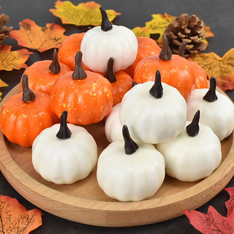 Foam Fake Mini Pumpkins (12pcs)