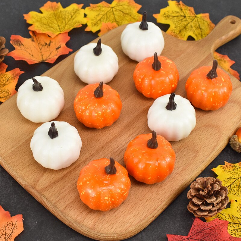 Foam Fake Mini Pumpkins (12pcs)