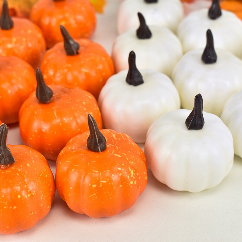 Foam Fake Mini Pumpkins (12pcs)