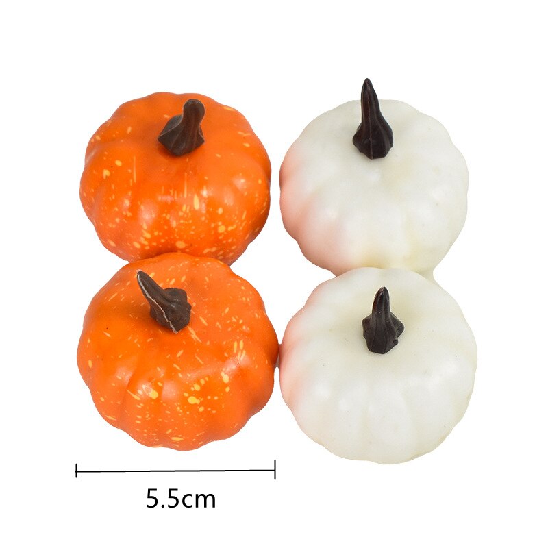 Foam Fake Mini Pumpkins (12pcs)