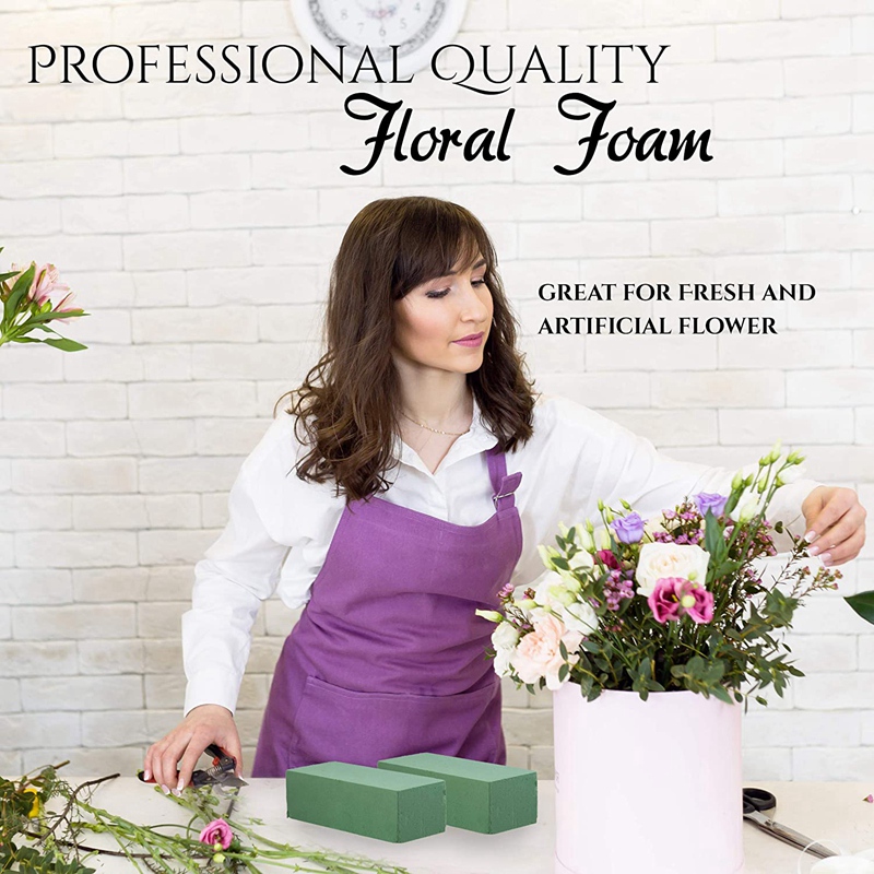 Foam Flower Arrangement Floral Bricks (6 Pcs) Foam Flower Arrangement Floral Bricks (6 Pcs)