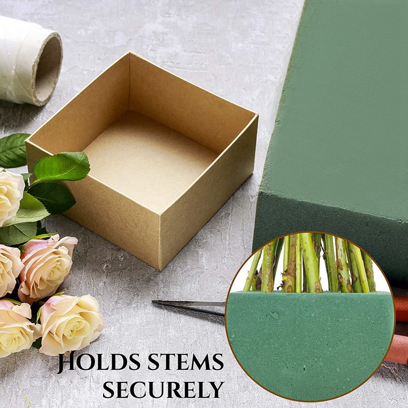 Foam Flower Arrangement Floral Bricks (6 Pcs) Foam Flower Arrangement Floral Bricks (6 Pcs)